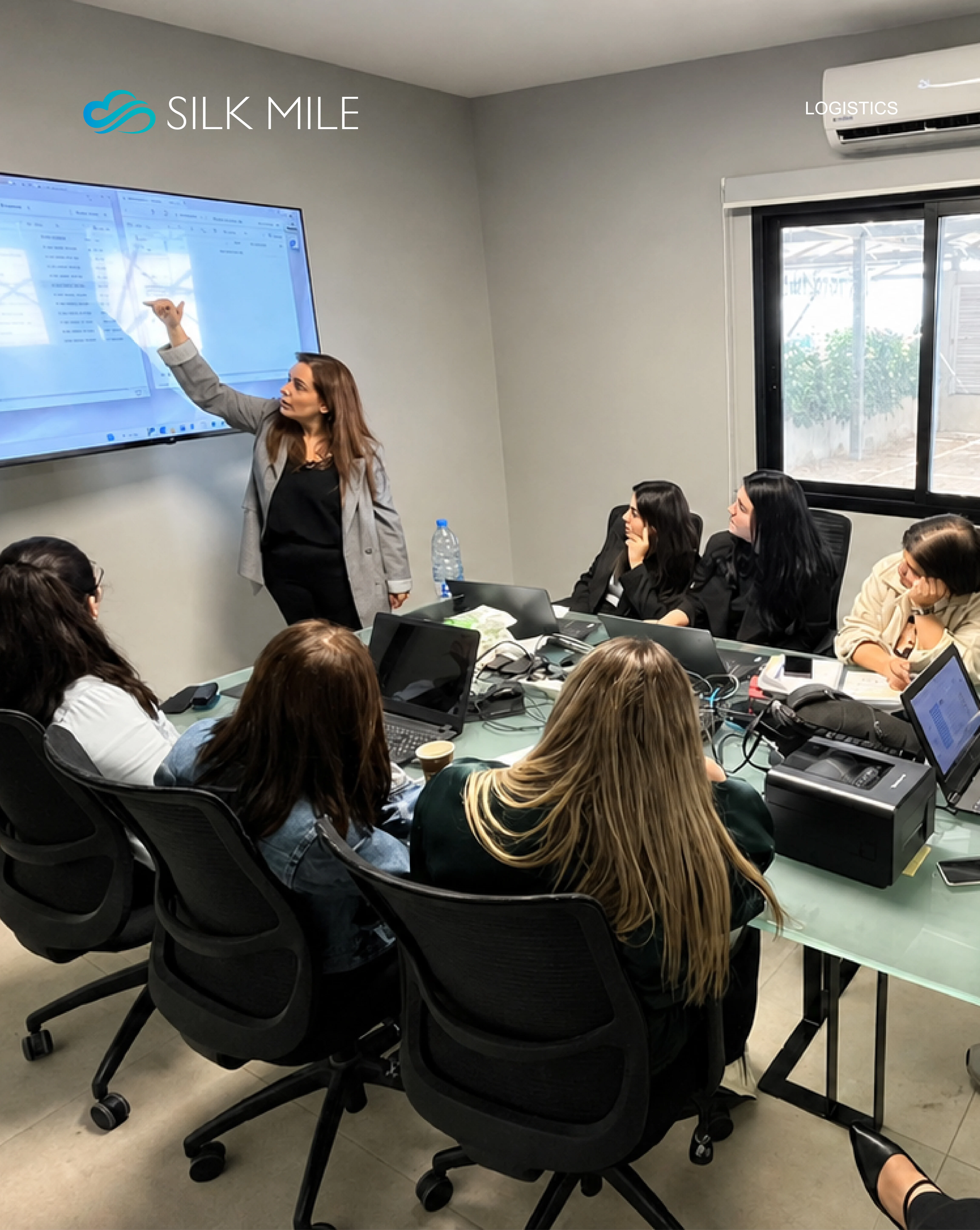 Silk Mile team meeting
